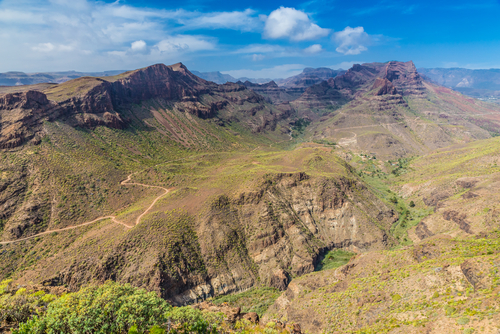 Mirador de la Degollada en Gran Canaria