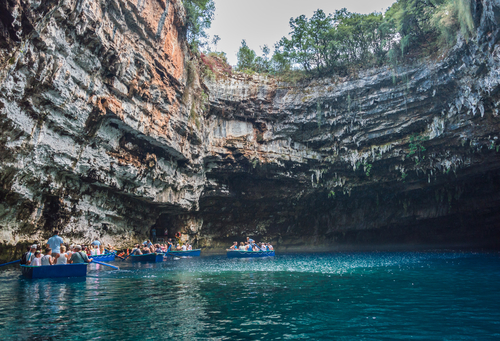 Lago Melissani enGrecia