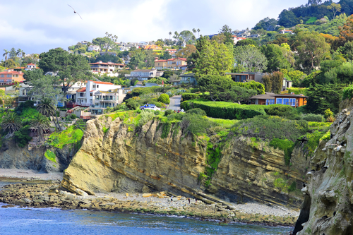 Costa de La Jolla en San Diego