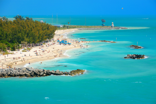 Los paisajes tropicales de los Cayos de Florida