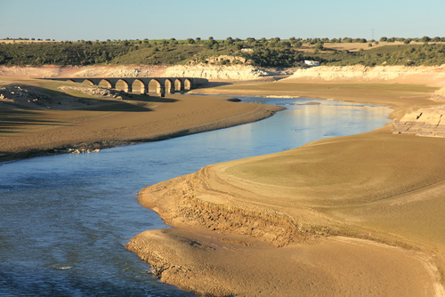 Presa de Ricobayo en Zamora