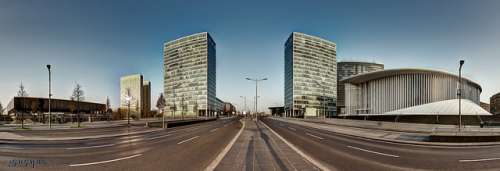 Puerta de Europa en Luxemburgo