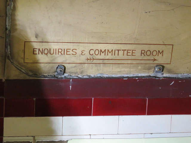 Estación de Down Street en Londres