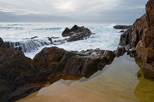 La playa As Furnas en Galicia y su extraña belleza