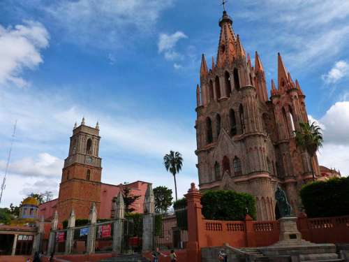 Parroquia de San Miguel Arcángel en San Miguel de Allende