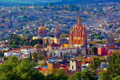 San Miguel de Allende en México