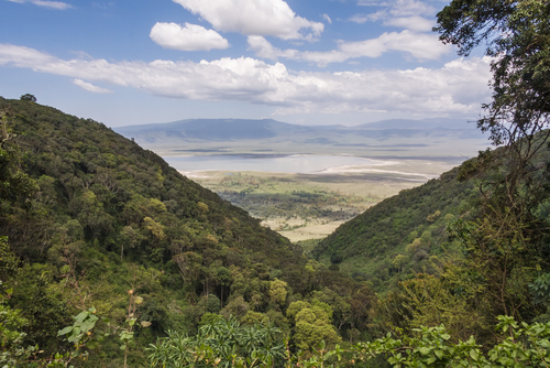 Caldera Ngorongoro en Kenia