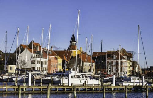 Faaborg en Dinamarca