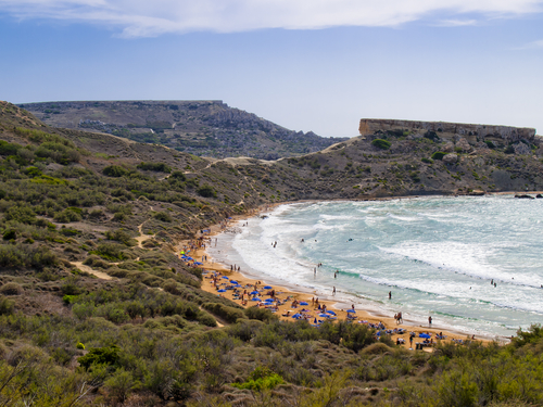 Ghajn Tuffieha en Malta