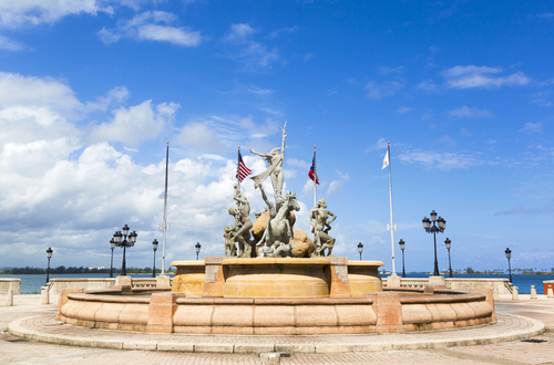 Fuente Raíces en el Viejo San Juan