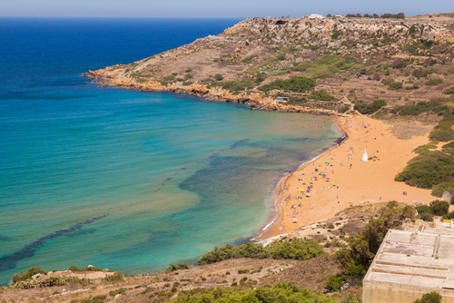 Ramla Bay en Malta