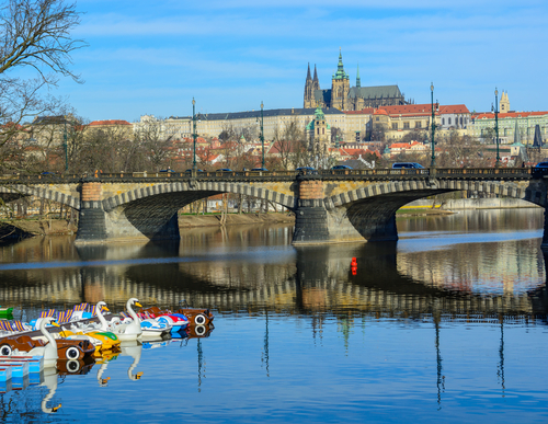 Puente de las Legiones en Praga