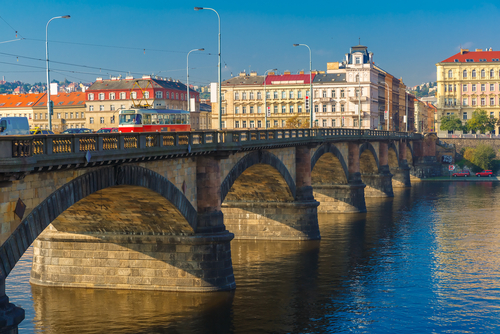 Puente Palacký en Praga