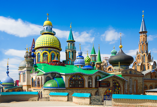 Templo de todas las religiones en Kazán