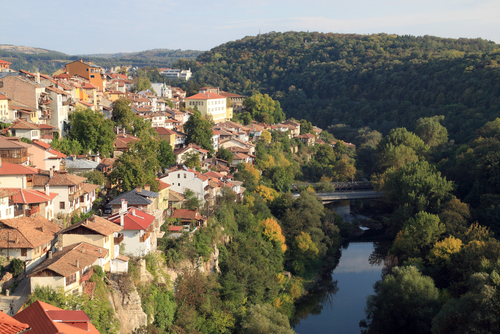 Veliko Tarnovo en Bulgaria