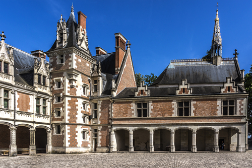 Castillo de Blois en Loira