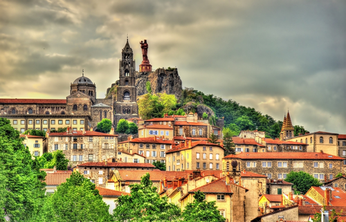 Le-Puy-en-Velay en Auvernia
