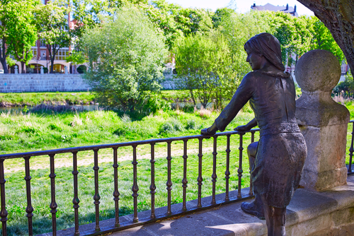 Paseo del Espolón en Burgos