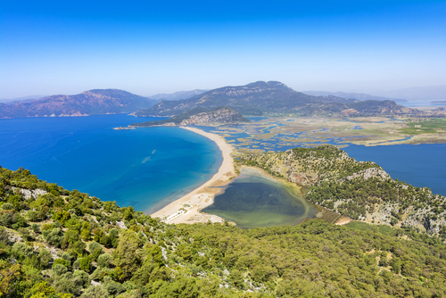 Playa Iztuzu en Turquía
