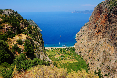 Bahía de las Mariposas enTurquía