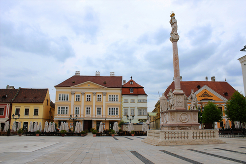 Gyor en Hungría