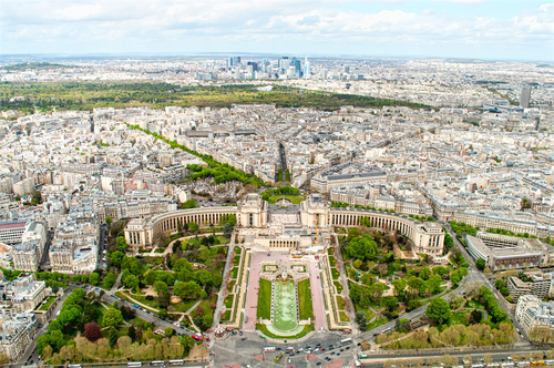 Vista deParís desde la Torre Eiffel