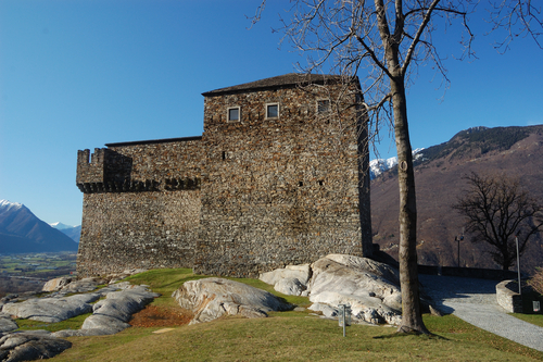 Castillo Sasso Corbaro en Bellinzona