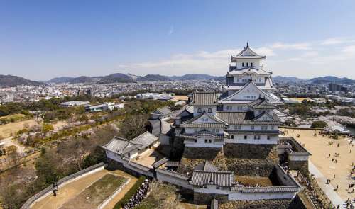 Castillo de Himeji en Japón