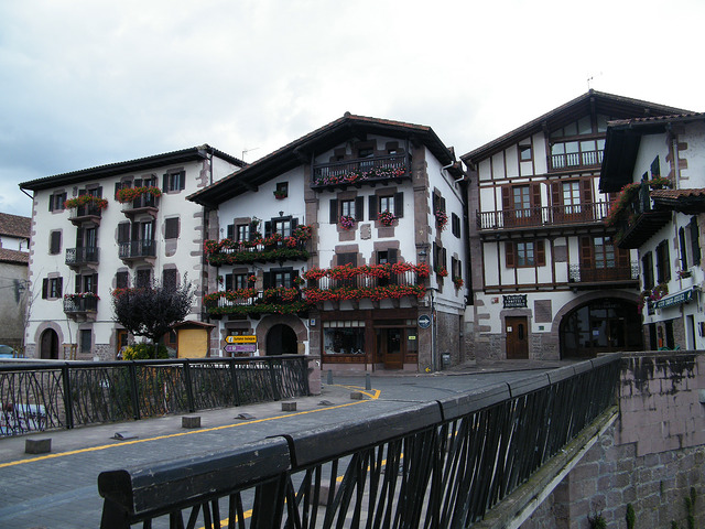 Elizondo en el valle de Baztán