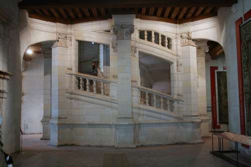 Escalera en Chambord