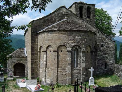 Santa Eulalia de Oros Bajo en le Serrablo