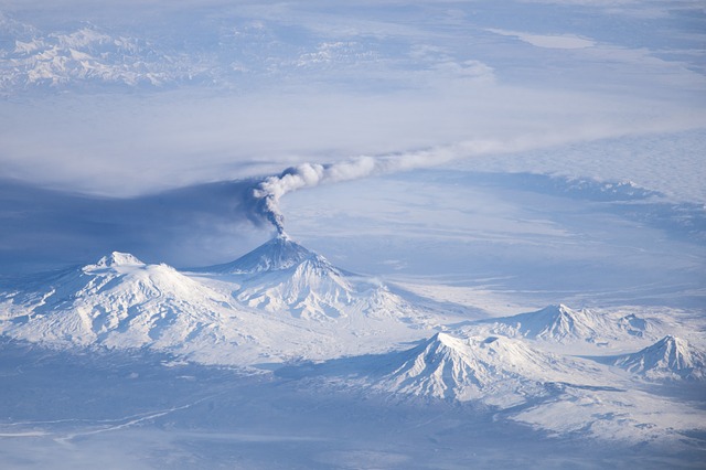 Volcán Kliuchevskoi en Kronotsky