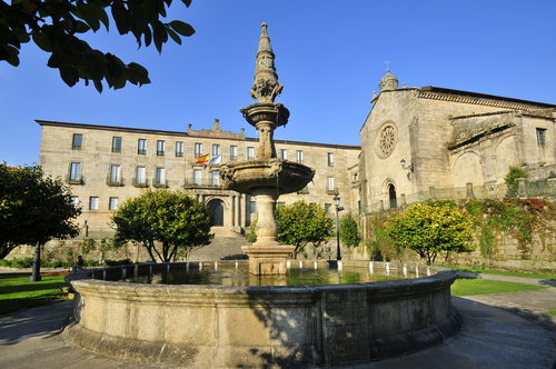 Plaza de la Herrería en Pontevedra