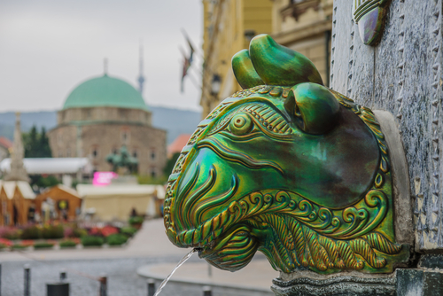 Fuente Zsolnay en Pécs