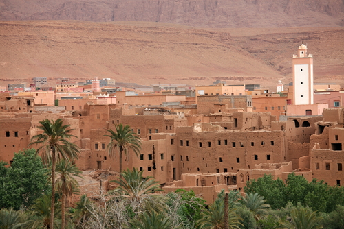 Valle -del-Dades en Marruecos