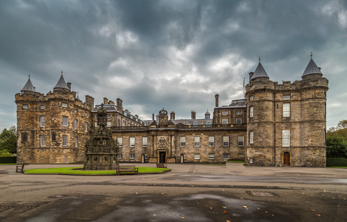Palacio de Holyrood en Edimburgo