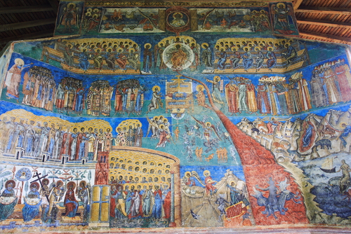 Monasterio de Vuronet en Bucovina