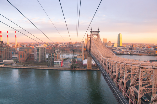 Roosevelt Island Tram en Nueva York