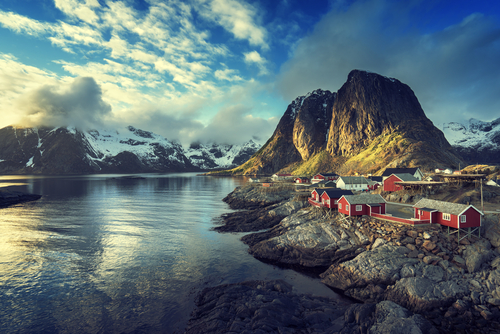 Reine en Noruega