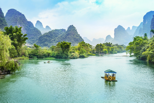 Río Li en Guilin