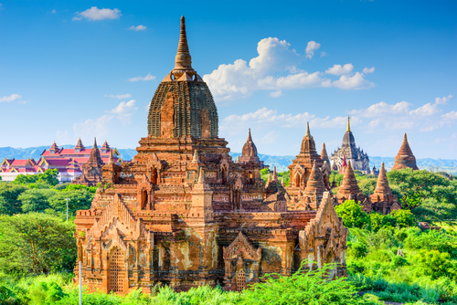Templos de Bagan en Birmania