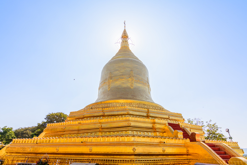 Pagoda de Lawkananda en Birmania