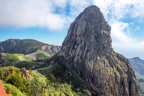 Roque Agando en La Gomera