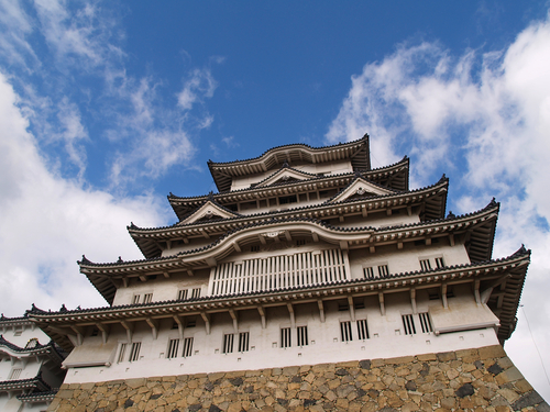 Castillo de Himeji en Japón