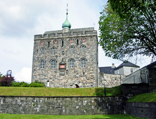 Fuerte Bergenhus en Bergen