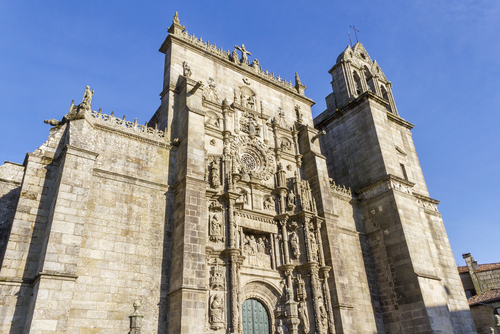 Basílica de Santa María la Mayor en Pontevedra