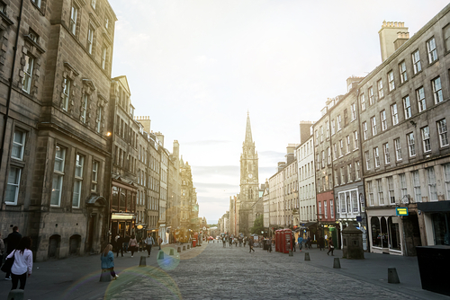 Royal Mile en Edimburgo