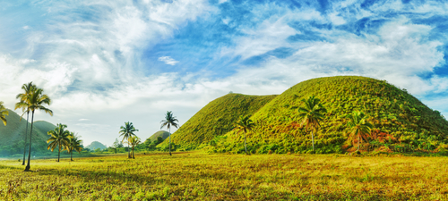Colinas de Chocolate en Filipinas