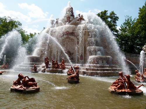Fuente delos Baños de Diana en la Granja