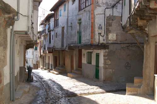 San Martín de Trevejo en sierra de Gata